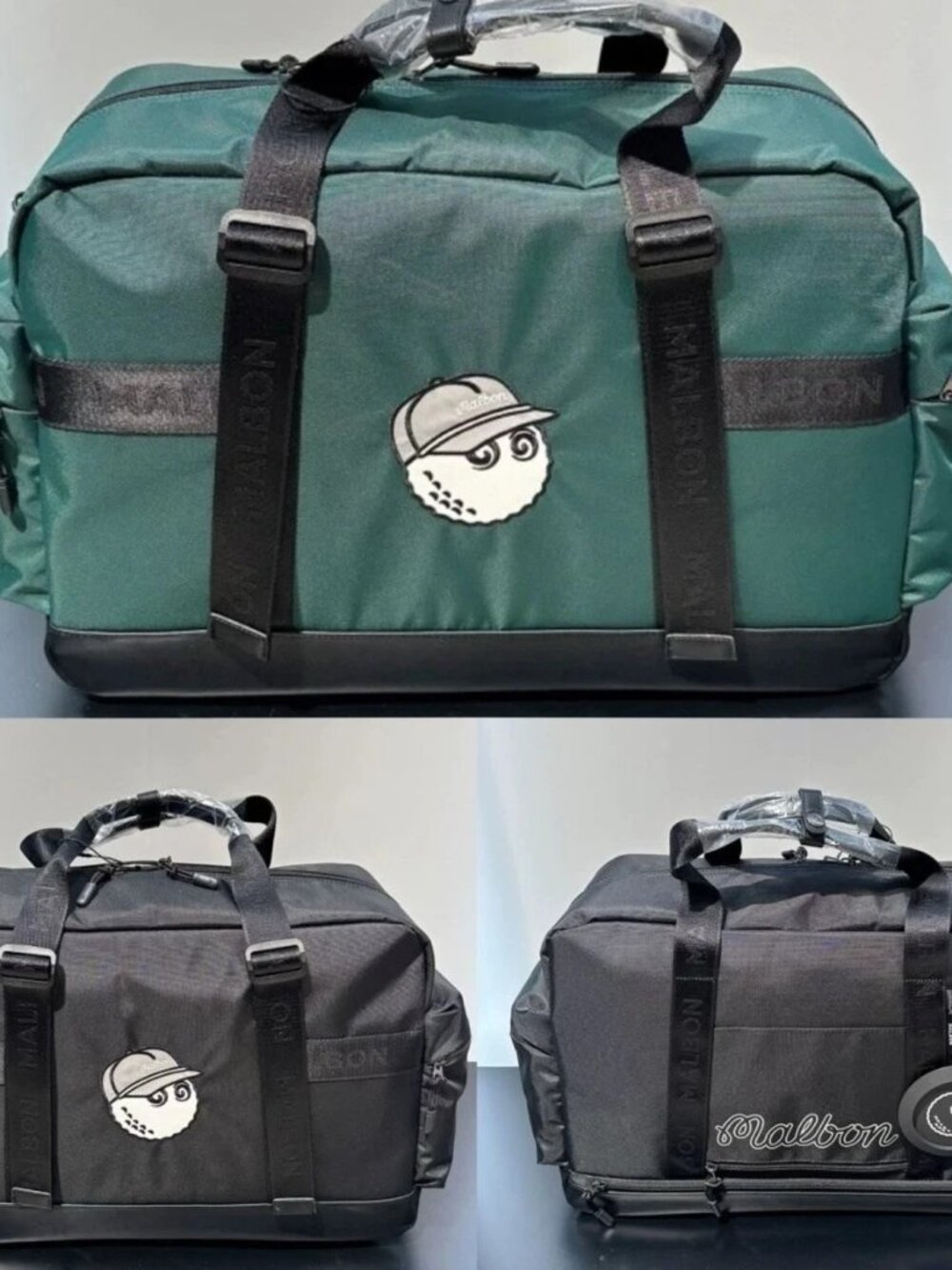 Malbon Golf Carry On Boston Bag Travel Bag
